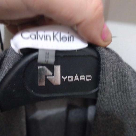Calvin Klein striped long cardigan - Picture 2 of 3